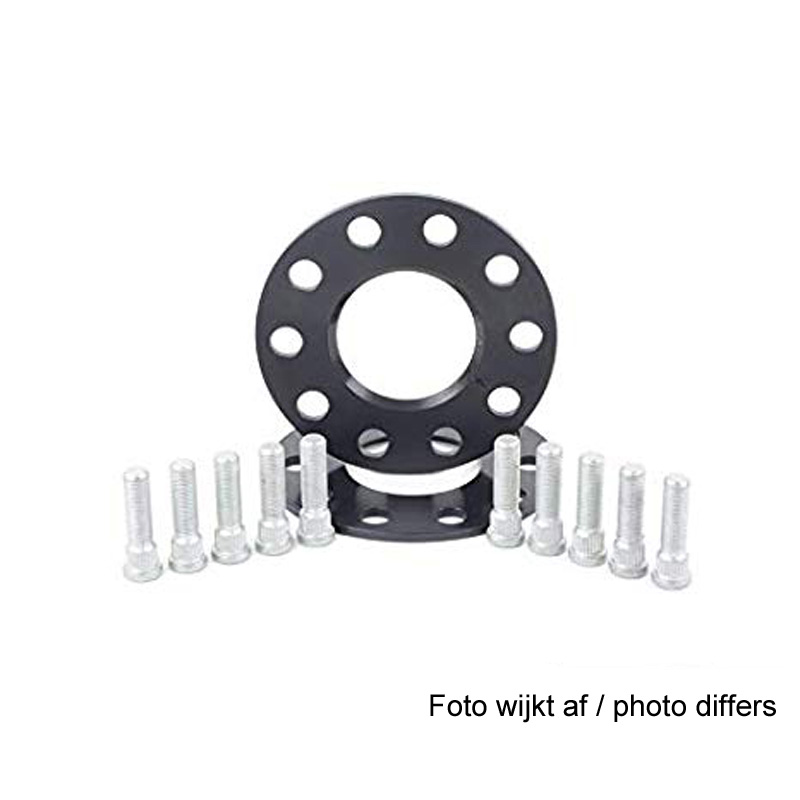 H&R DRS-Systeem Spoorverbreders 7mm 5x130 - Naaf 71,6mm - Boutmaat M14x1,5 -   Porsche - Zwart