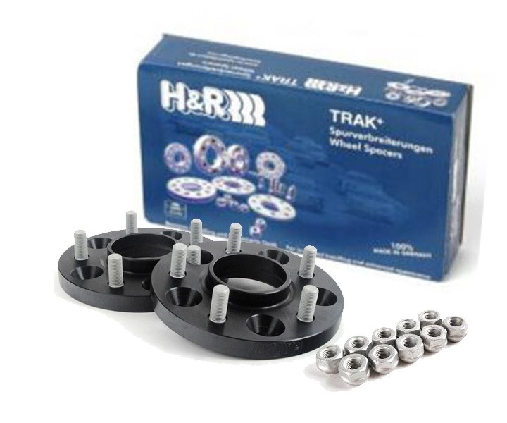 H&R Spoorverbreders 5x130 71,6 DRM30 15mm zwart