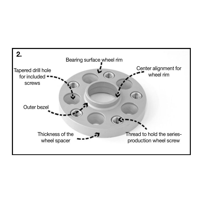 H&R DRA-Systeem Spoorverbreders 65mm 5x130 - Naaf 71,6mm - Boutmaat M14x1,5 -   Porsche - Zwart