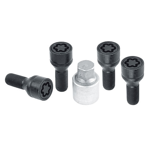 Wielsloten M12x1.50x31 KE-60 SW17 (BVN131) zwart